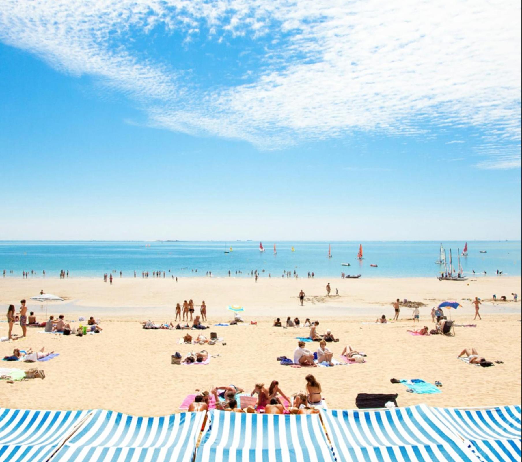 Modern Studio 10 Minutes From The Beach La Baule-Escoublac Buitenkant foto